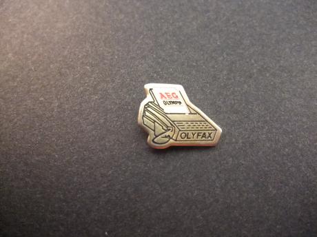 Aeg Olympia ,Olyfax faxapparaat, kopieermachine